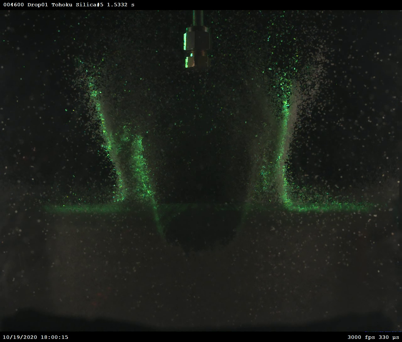 Thruster injection experiment